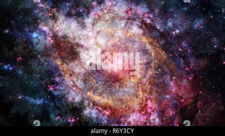 Deep space Nebel, Sterne und Galaxien. Elemente dieses Bild von der NASA eingerichtet. Stockfoto