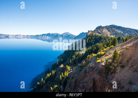 Crater Lake National Park in South Central Oregon Stockfoto