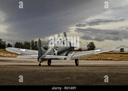 Douglas SBD Dauntless in BC Stockfoto