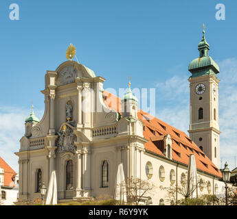 Heilig-Geist-Kirche Kirche in München Stockfoto