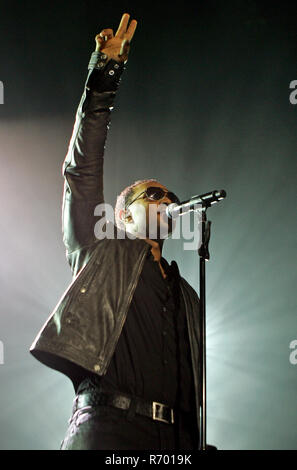 John Legend führt in Konzert im Seminole Hard Rock Hotel und Kasino in Hollywood, Florida am 9. Juli 2009. Stockfoto