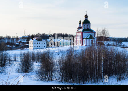 Kirche von dem Propheten Elia auf Ivanovo Hill Stockfoto