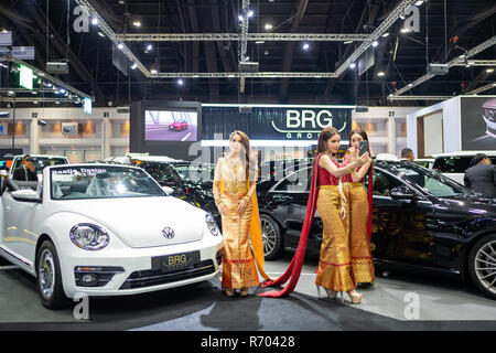Bangkok, Thailand - 30. November 2018: BRG Gruppe bei Thailand International Motor Expo 2018 (MOTOR EXPO 2018) auf Nov 30,2018 in Bangkok, Thailand. Stockfoto