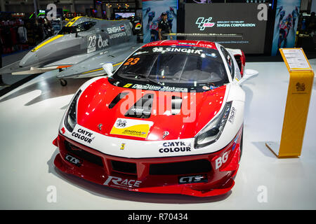 Bangkok, Thailand - 30. November 2018: Auto und Zubehör bei Thailand International Motor Expo 2018 (MOTOR EXPO 2018) auf Nov 30,2018 in Bangkok, Thailand Stockfoto