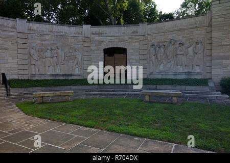 Das Lincoln Boyhood National Memorial Besucherzentrum Stockfoto