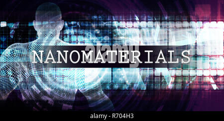 Nanomaterialien Industrie Stockfoto