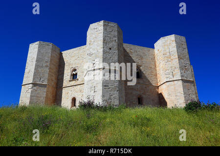 Castel del Monte, Apulien, Italien Stockfoto