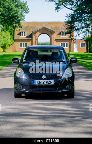 2012 Suzuki Swift Sport Black Edition Japanisch heiße Luke Auto Stockfoto