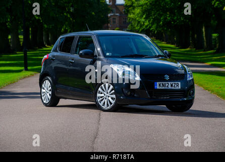 2012 Suzuki Swift Sport Black Edition Japanisch heiße Luke Auto Stockfoto