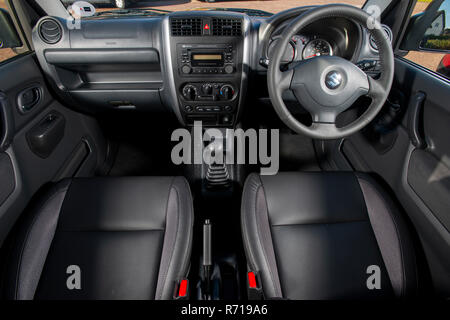 2012 Suzuki Jimmy, winzig, aber 4x4 Off Roader Stockfoto