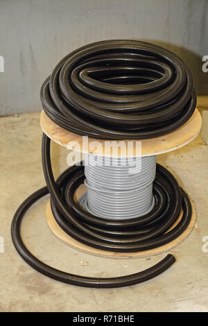 Coil Kabel Stockfoto