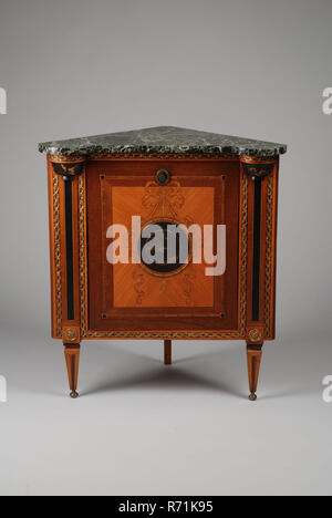 Eiche Rokoko Ecke cupplate, eckschrank Schrank Schrank möbel Möbel