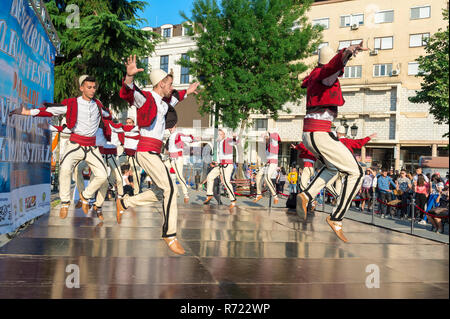 Internationale Folklore Festival, Weltjugendtag, Skopje, Mazedonien Stockfoto