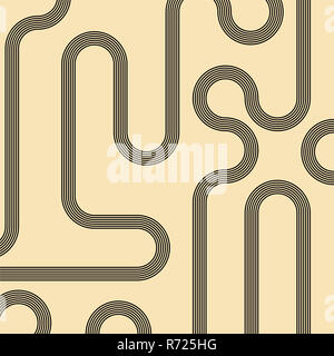 abstraktes Vektor Hintergrund mit Streifen-Muster Stockfoto