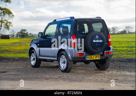 2012 Suzuki Jimmy, winzig, aber 4x4 Off Roader Stockfoto