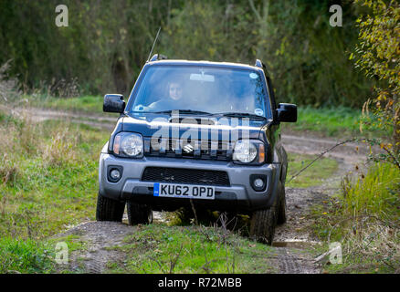 2012 Suzuki Jimmy, winzig, aber 4x4 Off Roader Stockfoto