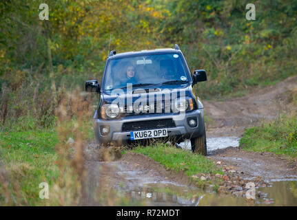 2012 Suzuki Jimmy, winzig, aber 4x4 Off Roader Stockfoto