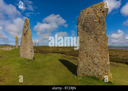 Ring of Brogar, Orkney, Schottland Stockfoto