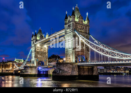 Tower Bridge in London Stockfoto