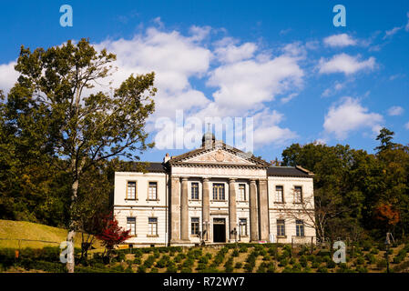 Die ehemalige Kabinett Bibliothek von Tokyo Imperial Palace, ausgestellt in Meiji-mura open-air-architektonischen Museum. Das Museum, in Inuyama gelegen, ca. Stockfoto