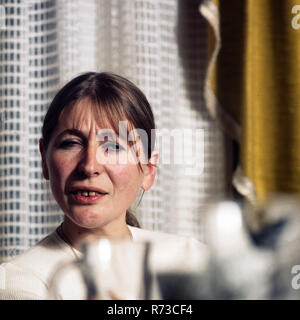 Fictitious character und Sängerin Helga Feddersen in Hamburg, Deutschland 1979. Stockfoto