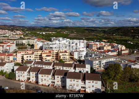 Moderne Wohnanlage, Silves, Algarve, Portugal Stockfoto