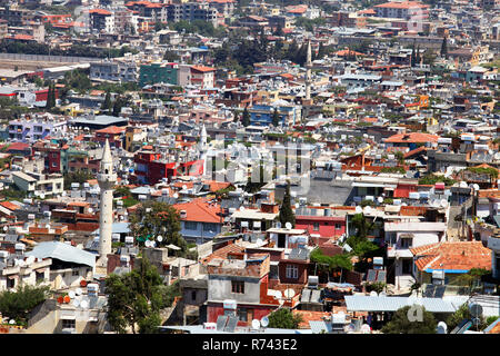 Blick auf Hatay (Antakya) in der Türkei. Hatay, die drittgrößte Stadt des Römischen Reiches, ist eine der wichtigsten touristischen Destinationen in der Türkei Stockfoto