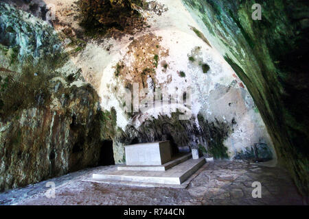 Kirche St. Pierre in Antakya, Türkei. Höhle, die von den ersten Jüngern, die sich Christen nennen verwendet wurde, ist eine der ältesten Kirchen des Christentums Stockfoto