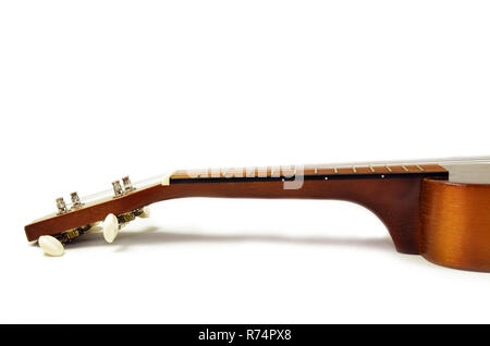 Braun ukulele Gitarre Stockfoto