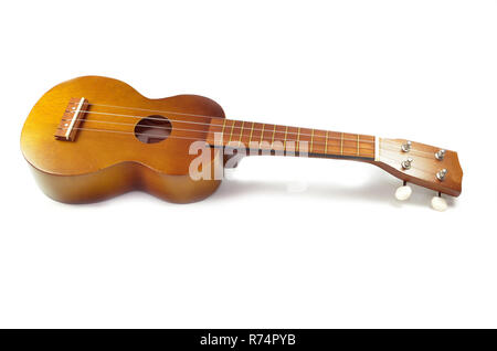 Braun ukulele Gitarre Stockfoto