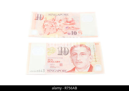 Singapur Dollar Stockfoto