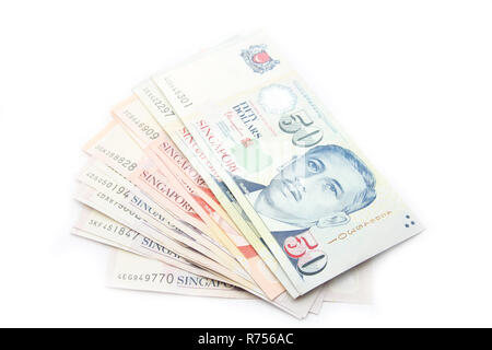 Singapur Dollar Stockfoto