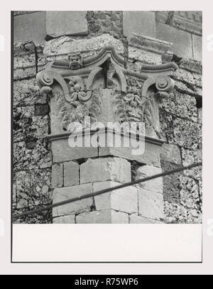 Umbrien Perugia Norcia Madonna della Neve, dies ist mein Italien, die italienische Land der Geschichte und der Ausblick auf die umliegende Landschaft Blick nach außen mit Details Hauptstädte Innenansichten von achteckigen Kuppel, Altäre und Details, die Fresken von der Angelucci Brüder Stockfoto