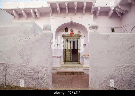 Haveli in Nawalgarh, Rajasthan, Indien Stockfoto