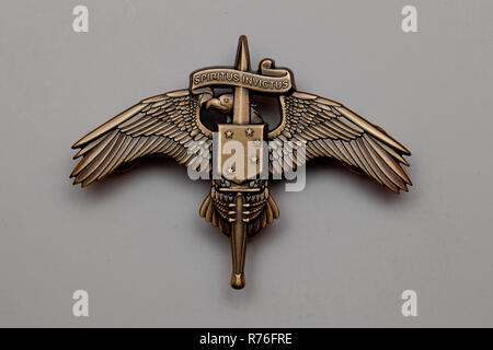 Die Marine Special Operator Insignia für Marine Special Operations aka Räuber Stockfoto