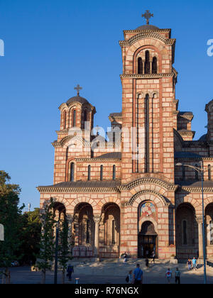 Orthodoxe Markus Kirche Sv Marka, Belgrad, Serbien, Europa Stockfoto