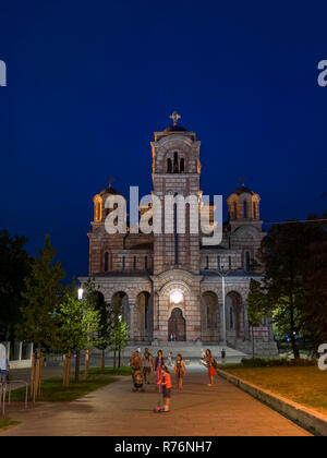 Orthodoxe Markus Kirche Sv Marka, Belgrad, Serbien, Europa Stockfoto