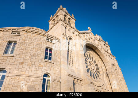 Architektonischen Details von Santa Luzia Basilika in Viana do Castelo in Nordportugal Stockfoto