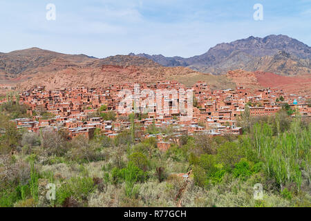 Dorf Abyaneh in Kashan, Iran Stockfoto