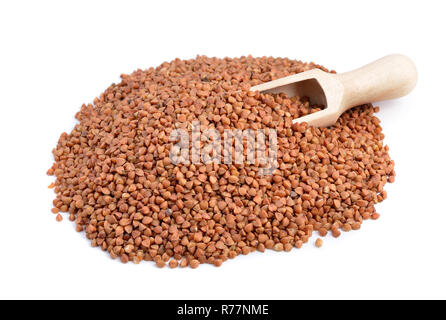 Buchweizen isoliert. Stockfoto
