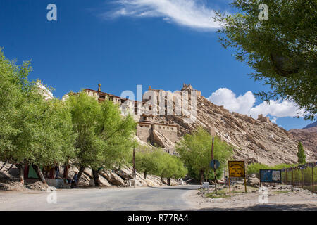 Leh, Indien - 26. Juni 2017: Shey Palast Komplex in Ladakh, Indien. Stockfoto