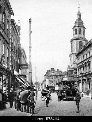 Das Kreuz, Worcester Stockfoto