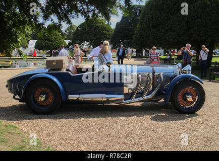 1929 Mercedes-Benz S Barker Tourer an der Concours von Eleganz 2018, Hampton Court Palace, East Molesey, Surrey Stockfoto