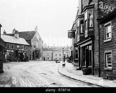 Market Cross, Masham Stockfoto