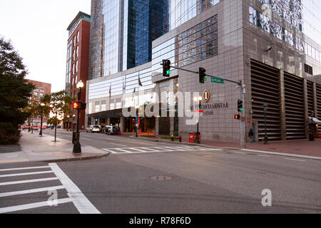 Hotel InterContinental Boston, 510 Atlantic Ave, Boston, MA 02210, USA. Stockfoto