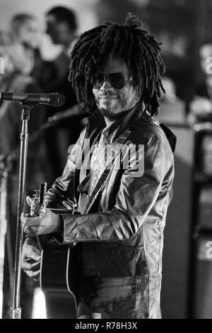 London, UK, 7. Sep 2018. Lenny Kravitz American singer-songwriter führt Leben außerhalb der BBC für die Show Stockfoto