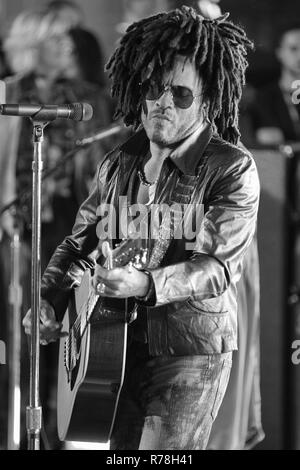 London, UK, 7. Sep 2018. Lenny Kravitz American singer-songwriter führt Leben außerhalb der BBC für die Show Stockfoto