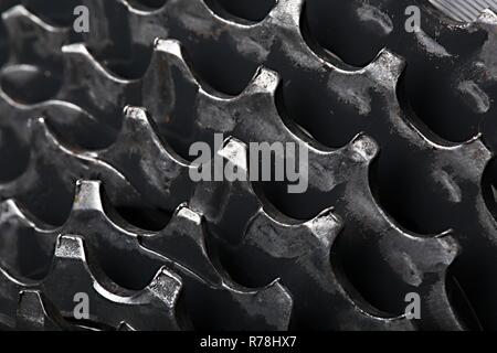 Zahnradsatz Fahrrad Stockfoto