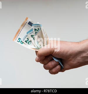 Euro-banknoten Stockfoto