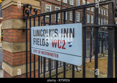 Eine typische Ansicht in London Stockfoto